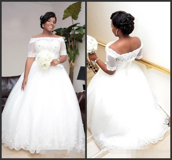 african black girl short sleeve wedding dresses bridal gown plus size country formal women dress berta camo vestidos de novia, White
african black girl short sleeve wedding dresses bridal gown plus size country formal women dress berta camo vestidos de novia, White