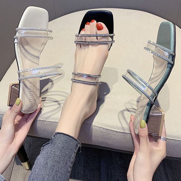 slippers women summer slides jelly flip flops female shoes square heel med glitter 2020 block soft rubber pu, Black
slippers women summer slides jelly flip flops female shoes square heel med glitter 2020 block soft rubber pu, Black