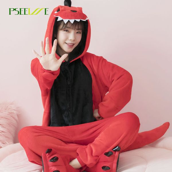 2018 new winter dinosaur pajama sets cartoon sleepwear women pajama flannel animal mens pajamas pajamas set, Black;red
2018 new winter dinosaur pajama sets cartoon sleepwear women pajama flannel animal mens pajamas pajamas set, Black;red