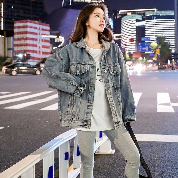vintage casual loose street wear jeans jackets women letter embroidery long sleeve oversize denim coats female out wear cowboy, Black;brown
vintage casual loose street wear jeans jackets women letter embroidery long sleeve oversize denim coats female out wear cowboy, Black;brown