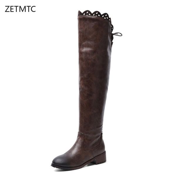 winter boots women over-the-knee western round toe low heel 3cm square heel lace classical black motorcycle boots shoes
winter boots women over-the-knee western round toe low heel 3cm square heel lace classical black motorcycle boots shoes