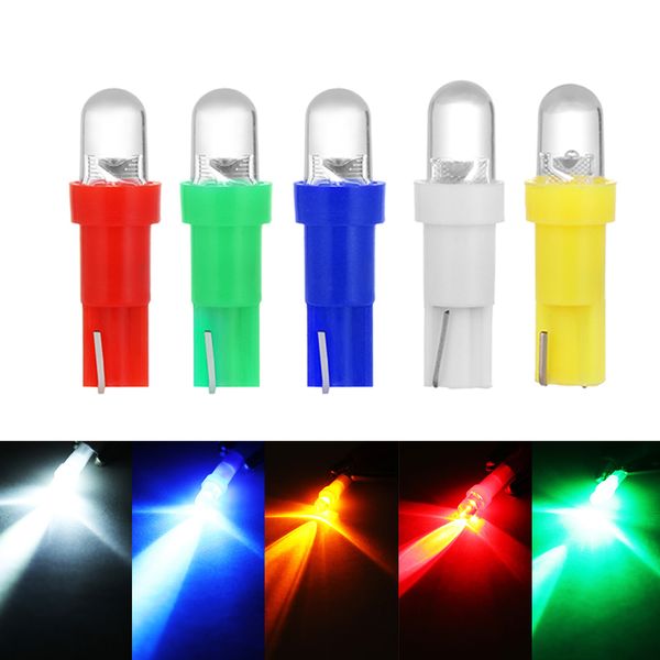 100pcs/pack t5 led dashboard bulb wedge side gauge instrument lights dc 12v yellow blue green red white light
100pcs/pack t5 led dashboard bulb wedge side gauge instrument lights dc 12v yellow blue green red white light