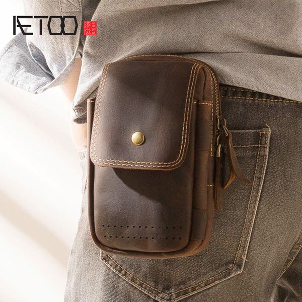 aetoo leather men's purse, multi-functional hand-made leather mobile phone bag, vertical crazy horse small hanging bag
aetoo leather men's purse, multi-functional hand-made leather mobile phone bag, vertical crazy horse small hanging bag