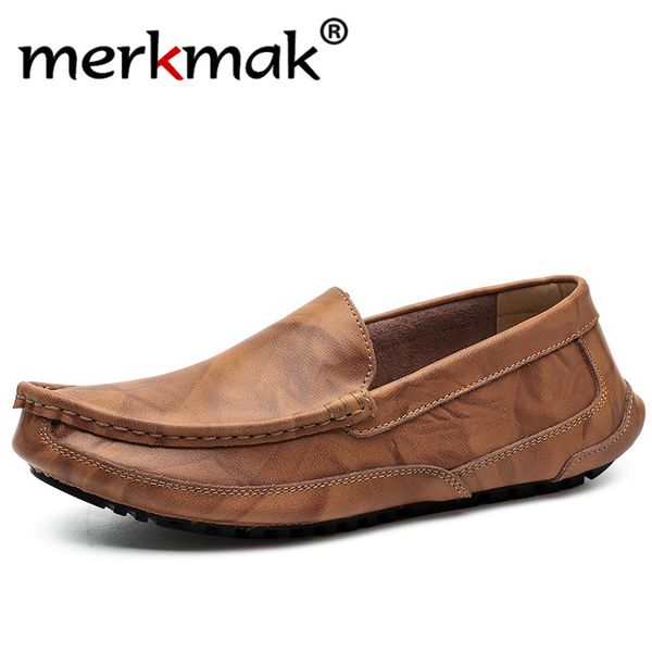 merkmak 2020 new spring genuine leather casual shoe fashion slip-on men loafers big size 48 driving shoes lightweight male flats, Black
merkmak 2020 new spring genuine leather casual shoe fashion slip-on men loafers big size 48 driving shoes lightweight male flats, Black