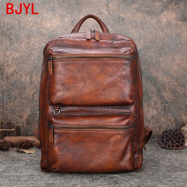 new men's leather backpack cowhide lapbag casual business men travel large capacity backpack soft leather school backpacks
new men's leather backpack cowhide lapbag casual business men travel large capacity backpack soft leather school backpacks