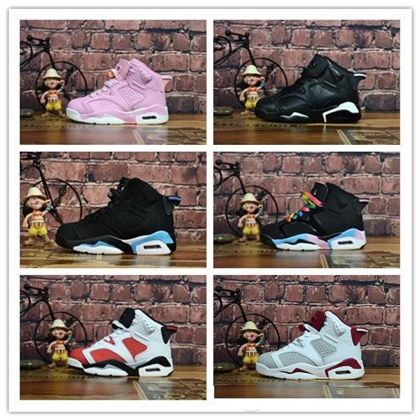 2018 children 6 basketball shoes for boys girls retro infrared carmine 6s unc toro hare oreo maroon air youth sports sneakers kids
2018 children 6 basketball shoes for boys girls retro infrared carmine 6s unc toro hare oreo maroon air youth sports sneakers kids