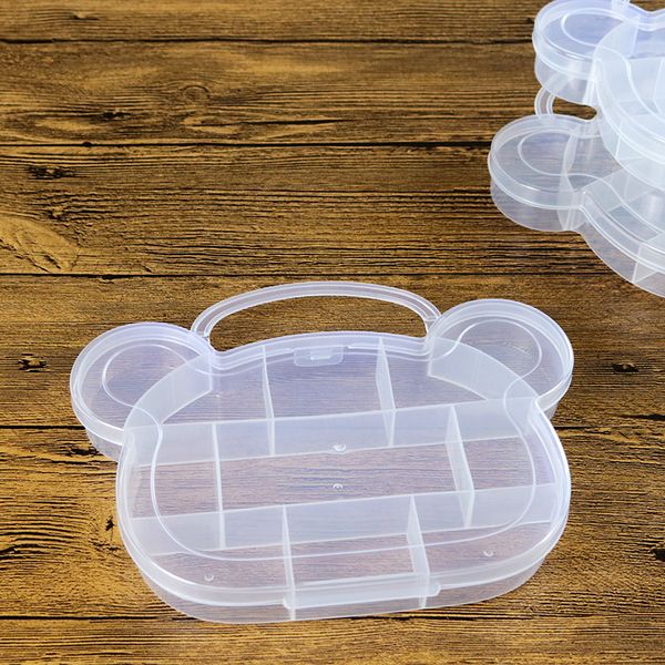 11 slots cartoon bear shape storage box plastic storage case organizer for jewelry nail art tips small beads
11 slots cartoon bear shape storage box plastic storage case organizer for jewelry nail art tips small beads