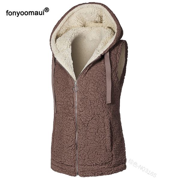 plus size autumn winter warm plush slim jacket hooded vests for women solid front open zipper pockets design waistcoat 5xl, Black;white
plus size autumn winter warm plush slim jacket hooded vests for women solid front open zipper pockets design waistcoat 5xl, Black;white