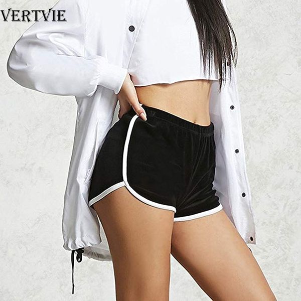 vertvie new women sport fitness yoga shorts side striped athletic short pants cool ladies sport running exercise jogging shorts, White;red
vertvie new women sport fitness yoga shorts side striped athletic short pants cool ladies sport running exercise jogging shorts, White;red