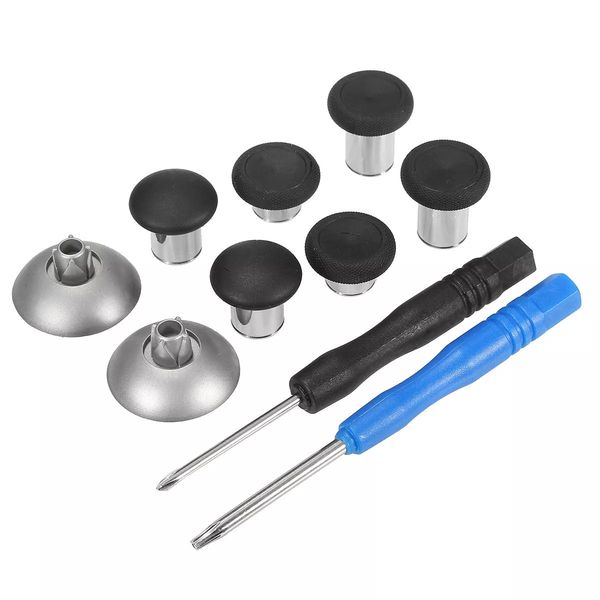 10шт металл контроллер thumbsticks кнопки ручки mod замена kit для xbox один elite для sony playstation 4 ps4 gamepad
10шт металл контроллер thumbsticks кнопки ручки mod замена kit для xbox один elite для sony playstation 4 ps4 gamepad