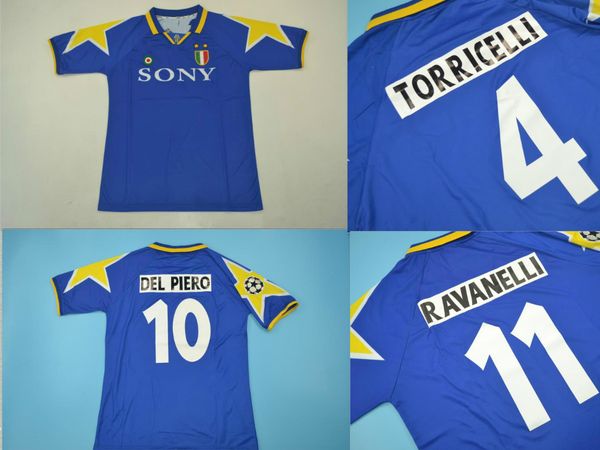 1995-1996 juventus champion league jerseys del piero ravanelli sousa deschamps ferrara vialli conte away blue retor classic rugby jerseys, Black;blue
1995-1996 juventus champion league jerseys del piero ravanelli sousa deschamps ferrara vialli conte away blue retor classic rugby jerseys, Black;blue