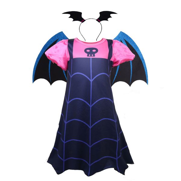 baby girls vampir costume halloween dress headband kids clothes cosplay dress cartoon print for christmas costume girls 51210, Red;yellow
baby girls vampir costume halloween dress headband kids clothes cosplay dress cartoon print for christmas costume girls 51210, Red;yellow