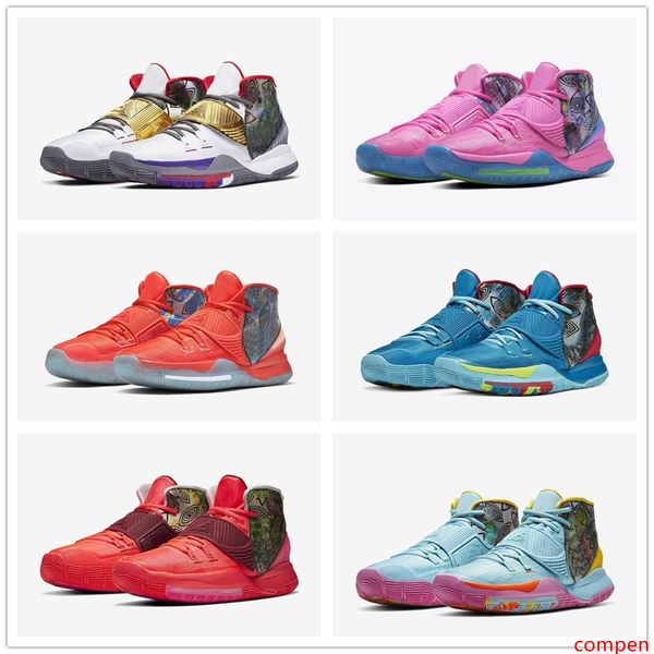 6s kyrie 6 iv lucky charms men basketball shoes irving 4 confetti color green designer trainers sneakers 40-46
6s kyrie 6 iv lucky charms men basketball shoes irving 4 confetti color green designer trainers sneakers 40-46