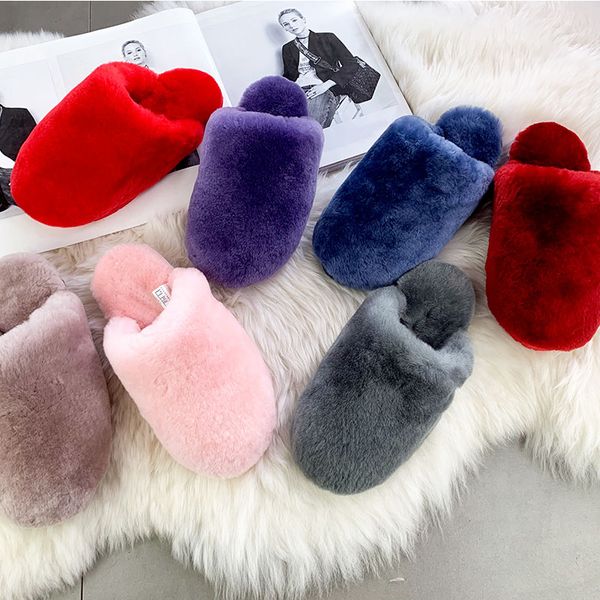 real wool women's shoes fluff yeah slide furry slippers fashion women casual shoes sandals fur sliders slipper s2o, Black
real wool women's shoes fluff yeah slide furry slippers fashion women casual shoes sandals fur sliders slipper s2o, Black