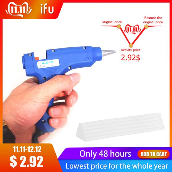 high temperature heating melt glue gun 20w repair tool heat gun mini eu standard plug use 7 x 180 mm glue stick diy
high temperature heating melt glue gun 20w repair tool heat gun mini eu standard plug use 7 x 180 mm glue stick diy