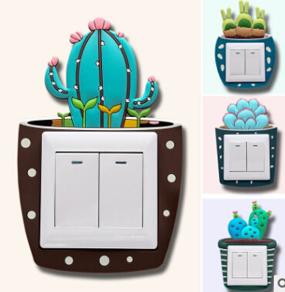 luminous cactus plant switch stickers cute cartoon fluorescent succulent plants wall sticker home living room decal
luminous cactus plant switch stickers cute cartoon fluorescent succulent plants wall sticker home living room decal