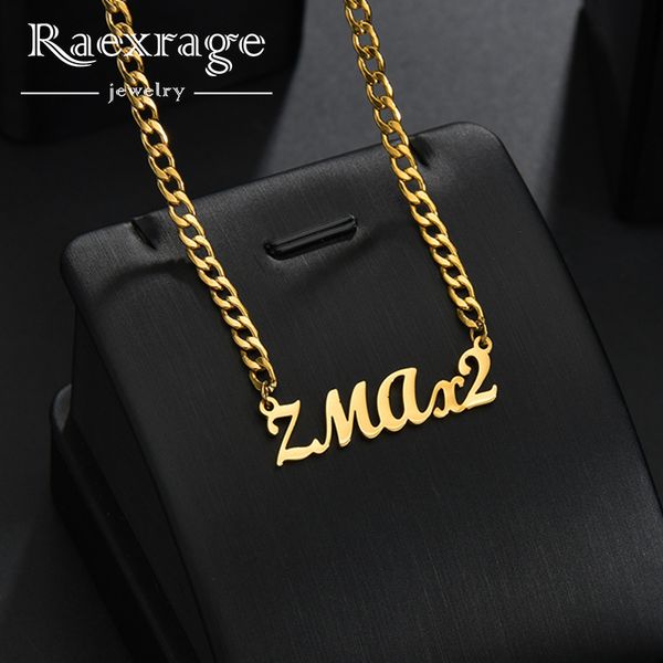 raexrage 4mm 5mm 6mm cuban link chain personalized name necklace stainless steel custom nameplate think chain chocker bijoux, Silver
raexrage 4mm 5mm 6mm cuban link chain personalized name necklace stainless steel custom nameplate think chain chocker bijoux, Silver