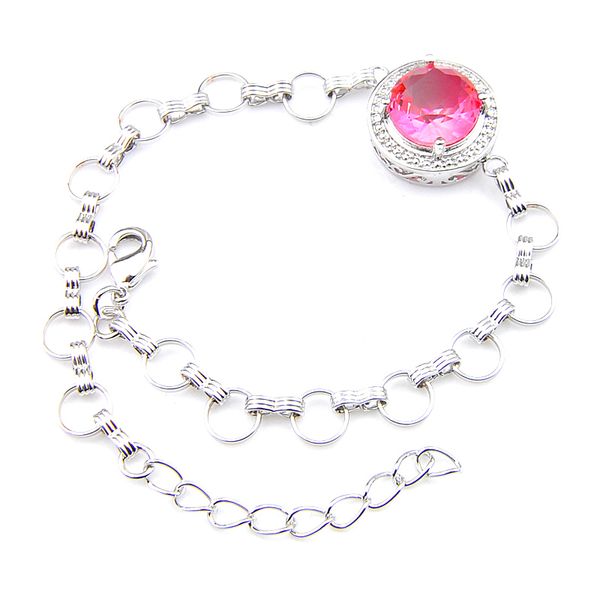 luckyshine fashion jewelry simple design 925 sterling silver women gift bracelet round bi colored tourmaline gems bracelet bangles jewelry, Golden;silver
luckyshine fashion jewelry simple design 925 sterling silver women gift bracelet round bi colored tourmaline gems bracelet bangles jewelry, Golden;silver