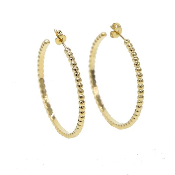 2020 geometric circle gold filled beaded hoop earring for women charm big hoops simple fashion jewelry for lady valentine's day, Golden
2020 geometric circle gold filled beaded hoop earring for women charm big hoops simple fashion jewelry for lady valentine's day, Golden