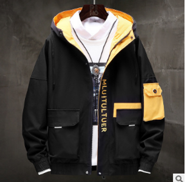 cross-border jacket male 2020 autumn and winter new men's jacket european and american foreign trade hoodie tide brand me, Black;brown
cross-border jacket male 2020 autumn and winter new men's jacket european and american foreign trade hoodie tide brand me, Black;brown