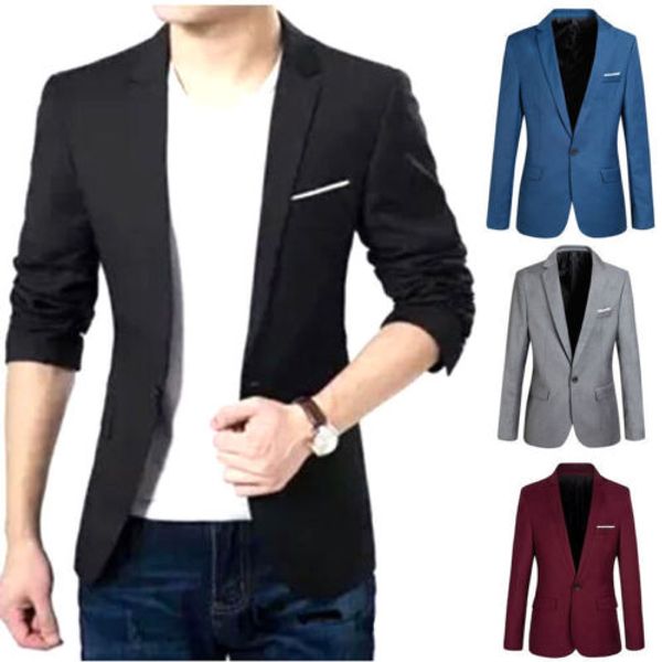 charm men's fomal jackets casual slim fit one button suit blazer fashion new stylish formal coat solid jacket
charm men's fomal jackets casual slim fit one button suit blazer fashion new stylish formal coat solid jacket