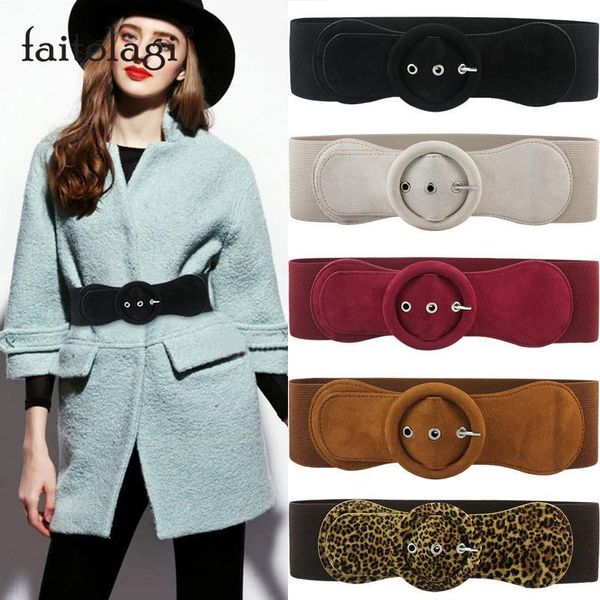 elastic stretch wide belts for women circle rings ladies wasit belt for dress coat black brown female corset belt strap
elastic stretch wide belts for women circle rings ladies wasit belt for dress coat black brown female corset belt strap