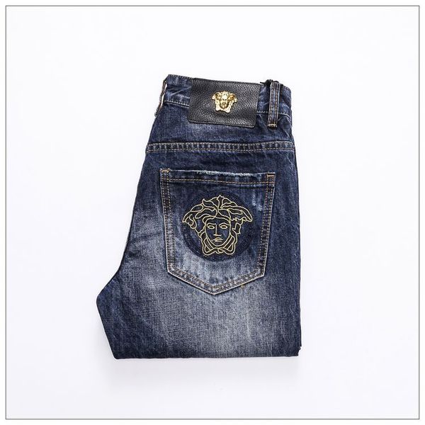 no.3s men's jeans major brand style elastic hole-in-the-bottom pants slim men's pants beggars personal male, White
no.3s men's jeans major brand style elastic hole-in-the-bottom pants slim men's pants beggars personal male, White