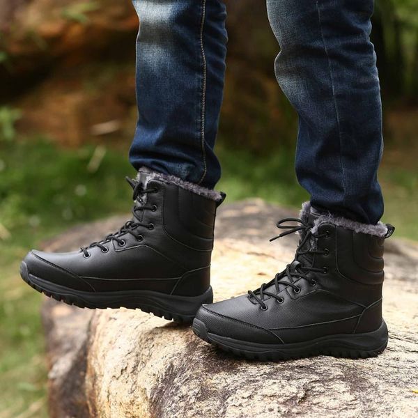 youyedian platform boots men winter plus velvet warm high-casual snow boots cotton botas hombre impermeables #809g20, Black
youyedian platform boots men winter plus velvet warm high-casual snow boots cotton botas hombre impermeables #809g20, Black
