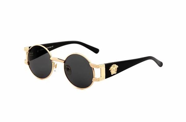 2019 classic round sunglasses women men designer metal frame vintage driving glasses uv400 eyewear sun glasses, White;black
2019 classic round sunglasses women men designer metal frame vintage driving glasses uv400 eyewear sun glasses, White;black