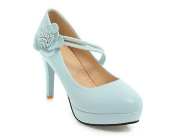 women's shoes in spring and autumn high fine heel round head waterproof table flower @651, Black
women's shoes in spring and autumn high fine heel round head waterproof table flower @651, Black