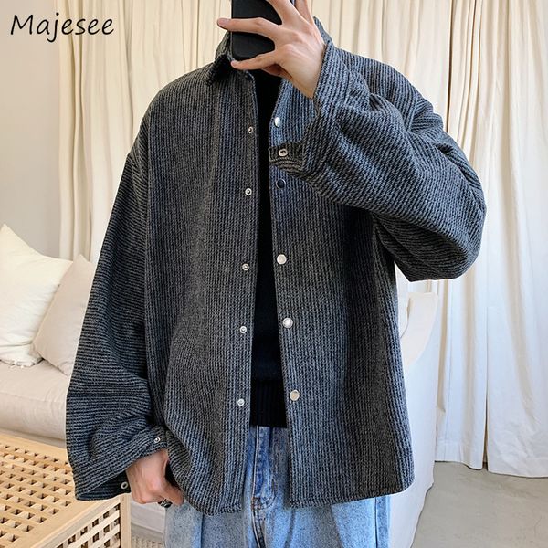 jackets men woolen blends solid turn-down collar thick coat mens all-match loose 2xl korean style chic workwear new, Black;brown
jackets men woolen blends solid turn-down collar thick coat mens all-match loose 2xl korean style chic workwear new, Black;brown