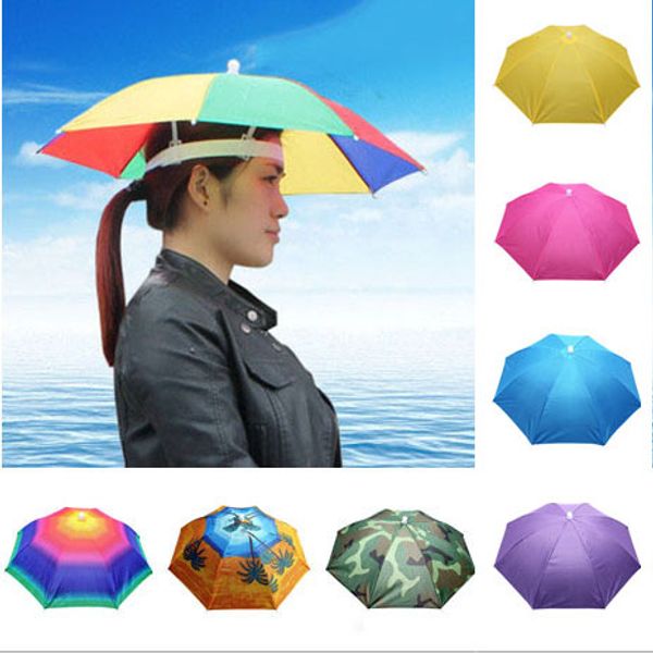 head umbrella 9 colors optional elastic head hat outdoor fishing creative personality hat umbrella ing
head umbrella 9 colors optional elastic head hat outdoor fishing creative personality hat umbrella ing