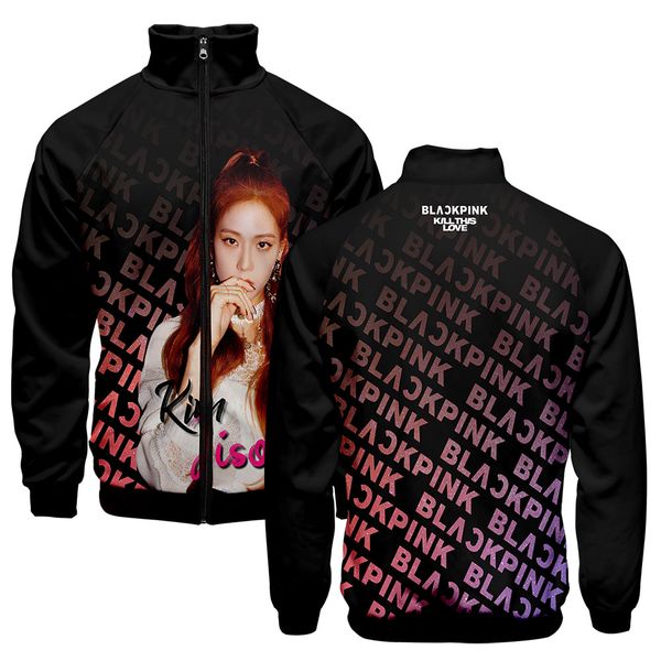 blackpink 3d printed stand collar zipper jacket women/men kpop long sleeve jacket 2019 casual streetwear clothes, Black;brown
blackpink 3d printed stand collar zipper jacket women/men kpop long sleeve jacket 2019 casual streetwear clothes, Black;brown