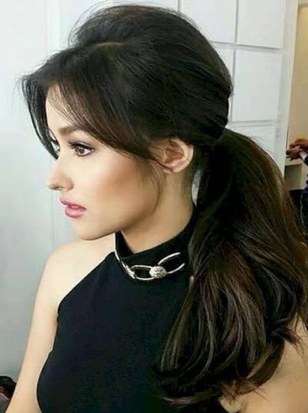 natural straight clip in tail false hair 16" 120g ponytail hairpiece with hairpins human hair pony tail hair extensions, Black
natural straight clip in tail false hair 16" 120g ponytail hairpiece with hairpins human hair pony tail hair extensions, Black