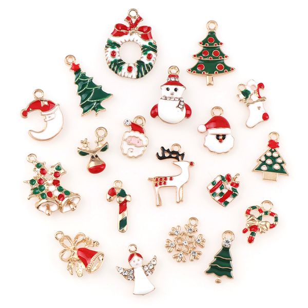 10pcs newyear fashion metal alloy christmas charm decor set xmas pendant drop ornaments hanging christmas decoration
10pcs newyear fashion metal alloy christmas charm decor set xmas pendant drop ornaments hanging christmas decoration