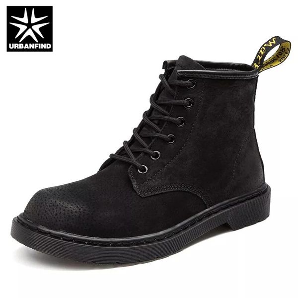 brand warm men's autumn winter genuine leather men waterproof snow boots work safety ankle boots men's, Black
brand warm men's autumn winter genuine leather men waterproof snow boots work safety ankle boots men's, Black
