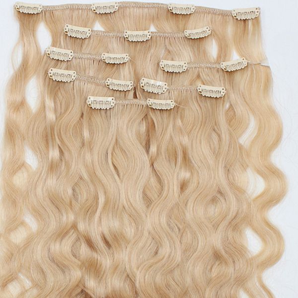 blonde color clip in hair extensions loose curly remy human hair 100gram human hair extensions easy to wear at home, Black;brown
blonde color clip in hair extensions loose curly remy human hair 100gram human hair extensions easy to wear at home, Black;brown
