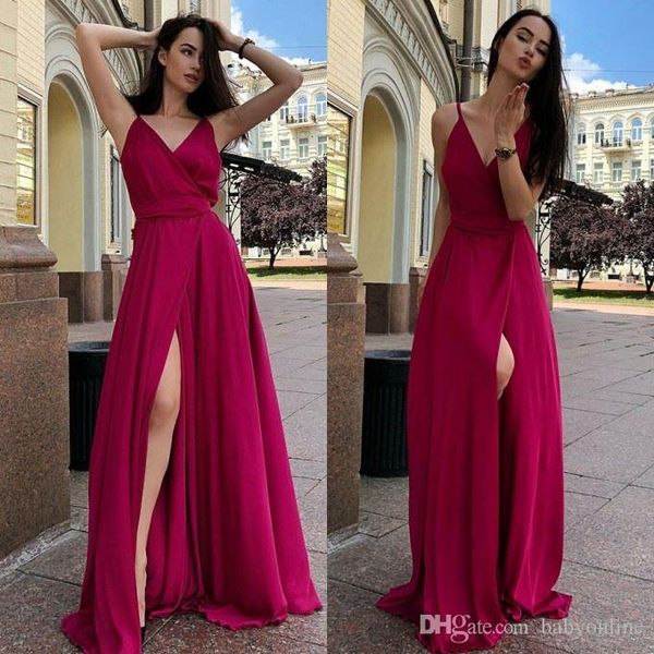 simple prom dresses a line v neck spaghetti straps high side split backless front split evening prom gowns formal dress, Black
simple prom dresses a line v neck spaghetti straps high side split backless front split evening prom gowns formal dress, Black