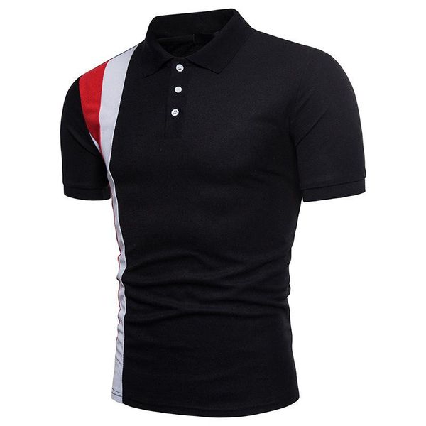 mens summer designer printed polo cotton short sleeve sports tees fashion high street quickly dry clothing, White;black
mens summer designer printed polo cotton short sleeve sports tees fashion high street quickly dry clothing, White;black