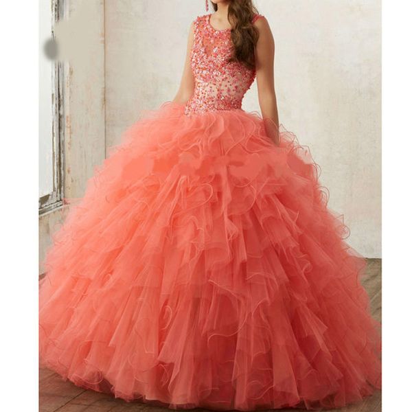 new arrival sweet 16 dresses luxurious beading with crystal ball gowns cap sleeve scoop quinceanera dresses 2020 for 15 years, Blue;red
new arrival sweet 16 dresses luxurious beading with crystal ball gowns cap sleeve scoop quinceanera dresses 2020 for 15 years, Blue;red