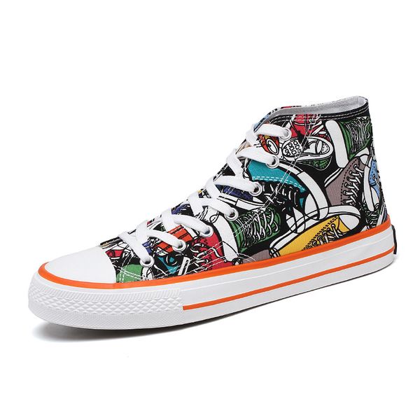 new men shoes casual fashionable sneakers men canvas shoes cool street canvas men's casual man brand sneake, Black
new men shoes casual fashionable sneakers men canvas shoes cool street canvas men's casual man brand sneake, Black
