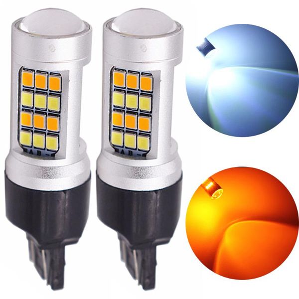 2x t20 7443 42 smd 2835 brake high power accessories turn signal bright dual color uv car light driving daytime running
2x t20 7443 42 smd 2835 brake high power accessories turn signal bright dual color uv car light driving daytime running