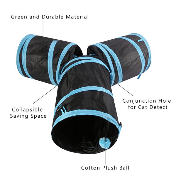 3/4/5 holes multicolor foldable pet cat tunnel indoor outdoor pet cat training toy for cat rabbit animal play tunnel tube
3/4/5 holes multicolor foldable pet cat tunnel indoor outdoor pet cat training toy for cat rabbit animal play tunnel tube
