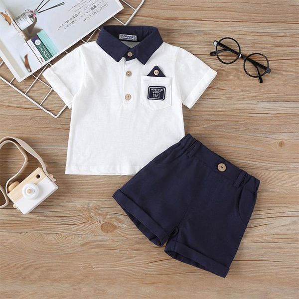 toddler baby boys clothes 4 years summer turn-down collar short sleeve t-shirt solid color shorts outfits set fashion, White
toddler baby boys clothes 4 years summer turn-down collar short sleeve t-shirt solid color shorts outfits set fashion, White