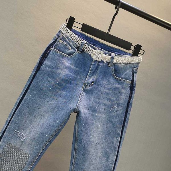 drilling jeans women's jeans 2020 spring clothing new blue elasticity fit high-waisted slimming skinny pencil pants
drilling jeans women's jeans 2020 spring clothing new blue elasticity fit high-waisted slimming skinny pencil pants