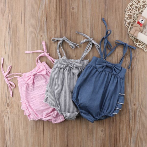 newborn toddler infant baby girl jumpsuit bodysuit bow knot solid drawstring bodysuit outfit sunsuit clothes, Blue
newborn toddler infant baby girl jumpsuit bodysuit bow knot solid drawstring bodysuit outfit sunsuit clothes, Blue