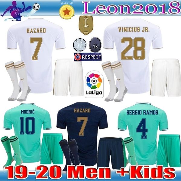 men kids 19 20 real madrid jersey hazard sergio ramos benzema soccer camiseta de futbol 2019 2020 vinicius jr football shirt uniforms, Black;yellow
men kids 19 20 real madrid jersey hazard sergio ramos benzema soccer camiseta de futbol 2019 2020 vinicius jr football shirt uniforms, Black;yellow