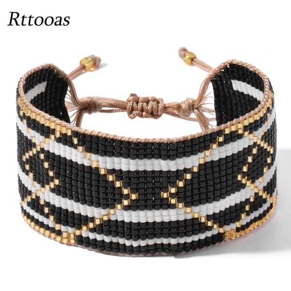 rttooas miyuki beaded bracelet for women geometric pattern charm bracelets pulseras mujer 2020 fashion jewelry armband, Golden;silver
rttooas miyuki beaded bracelet for women geometric pattern charm bracelets pulseras mujer 2020 fashion jewelry armband, Golden;silver
