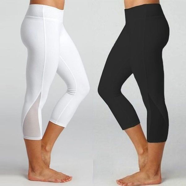 women leggings fitness sports yoga pants gym running slim tight yoga athletic calf-length casual pants mujer, White;red
women leggings fitness sports yoga pants gym running slim tight yoga athletic calf-length casual pants mujer, White;red