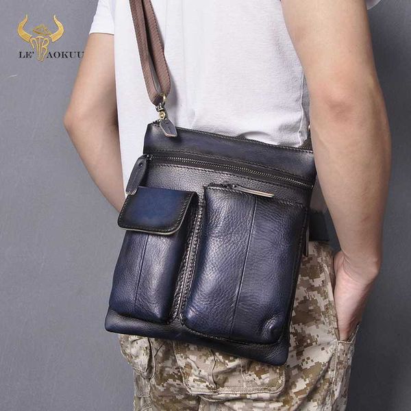 genuine leather male design shoulder messenger bag casual fashion cross-body bag 10" tablet school university student 308
genuine leather male design shoulder messenger bag casual fashion cross-body bag 10" tablet school university student 308